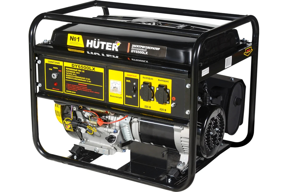 Бензиновый генератор Huter DY6500LX