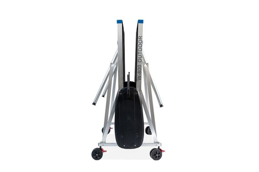 Теннисный стол всепогодный "W-800 Outdoor" (274 х 152,5 х 76 см) алюминиевый, с комплектом (сетка, 2 ракетки, 6 шариков )