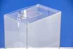 Прозрачный короб для сбора батареек, 150х215х250мм