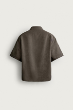 РУБАШКА RELAXED FIT ИЗ СТРУЯЩЕЙСЯ ТКАНИ — ZARA · 3715/222