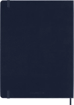 Еженедельник (DHB2012WN4) Moleskine Classic WKNT XL 190х250мм 144стр. синий сапфир