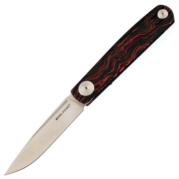Цена наСкладной нож RealSteel Gslip, сталь VG10, рукоять Damascus G10 Ocean Red