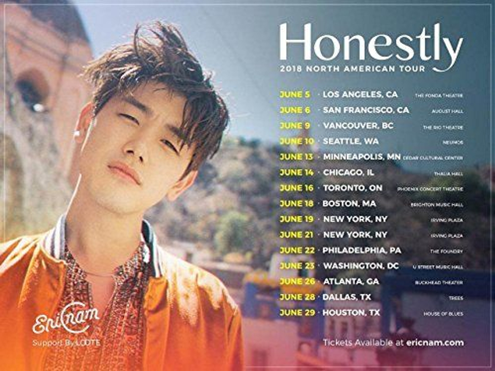Альбом Eric Nam - Honestly 3rd Mini Album