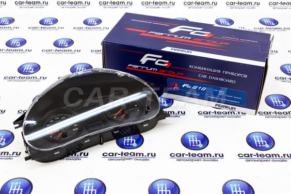 Комбинация приборов «Gamma» GF 819 Black на Лада Приора (до 2010), ВАЗ 2110-12 (Европанель)