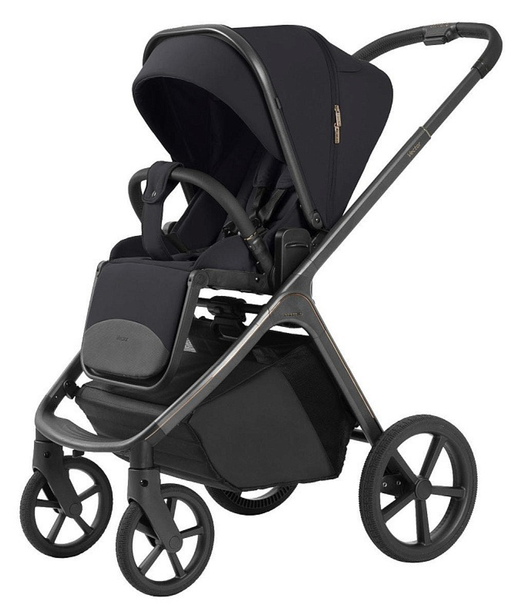 Коляска 2 В 1 Carrello Vector CRL-6551 Shadow Black 2025