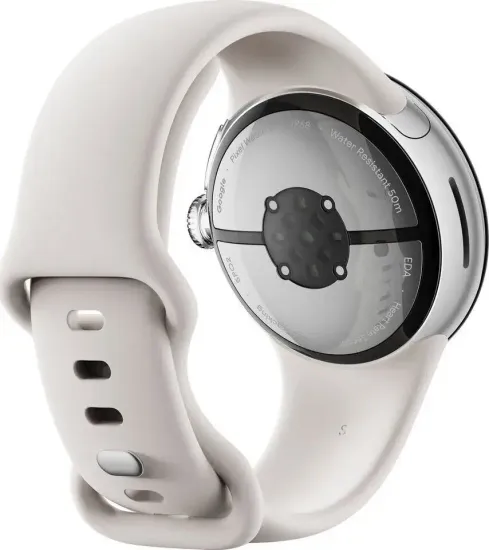 Google Умные часы Pixel Watch 2 LTE, 41mm, Polished Silver Porcelain