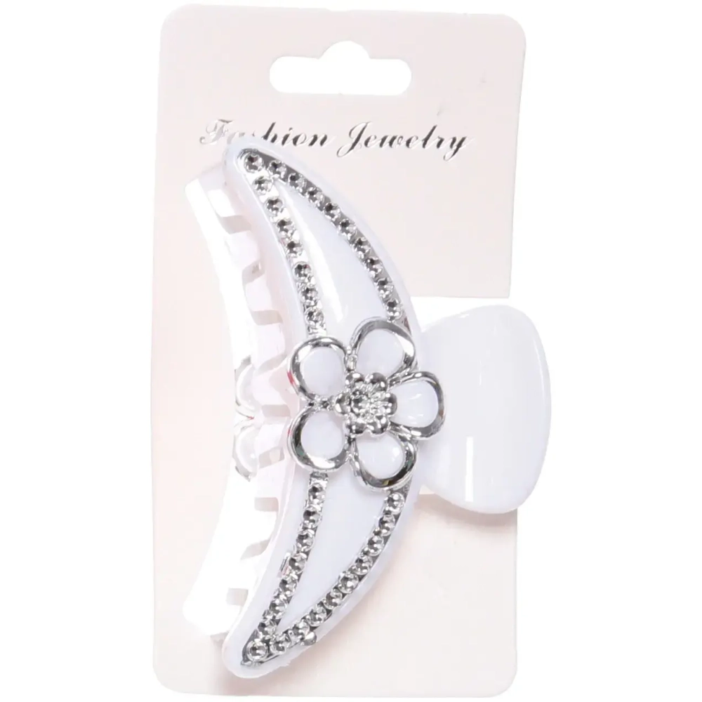 Заколка-краб для волос на блистере «Emily Collection - Lili», микс 6 цветов, 7,5см