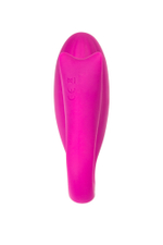 Вибратор для пар A-Toys by TOYFA Dolphy, силикон, розовый, 9,6 см