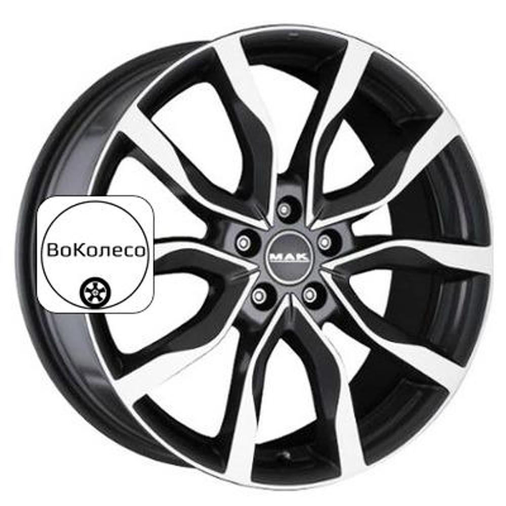 9x21/5x114,3 ET40 D76 Highlands Black mirror MAK