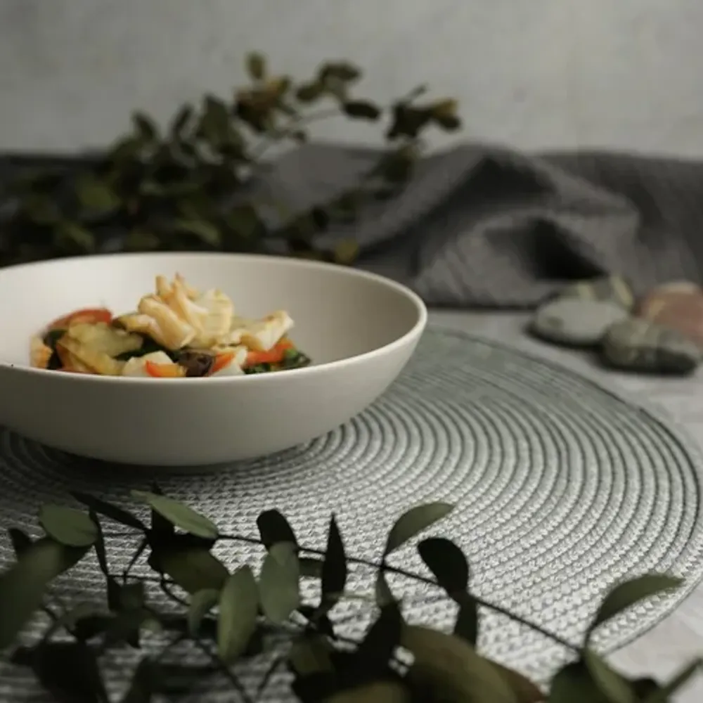 Салатник 500 мл d 17 см h5 см Light Grey Noble [6]