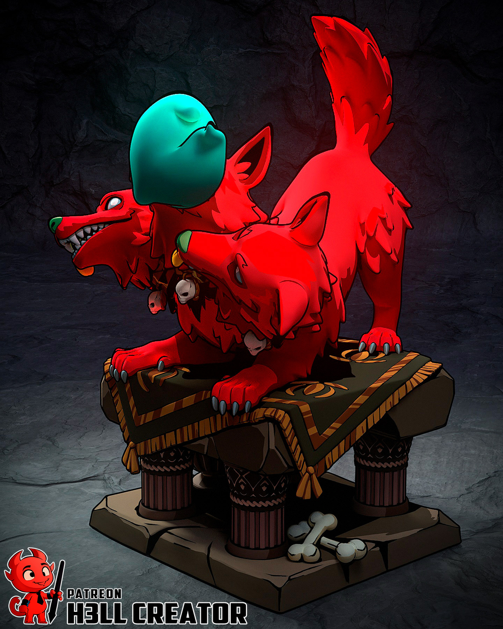 Фигурка hades цербер