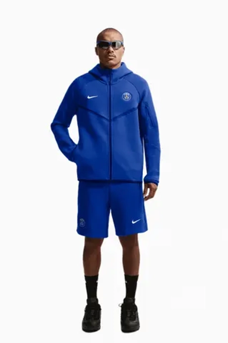 Кофта Nike PSG 26/27 Tech Fleece Windrunner - синий