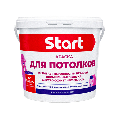 В/д  д/потолков белоснеж. START   7кг  (Сайвер)