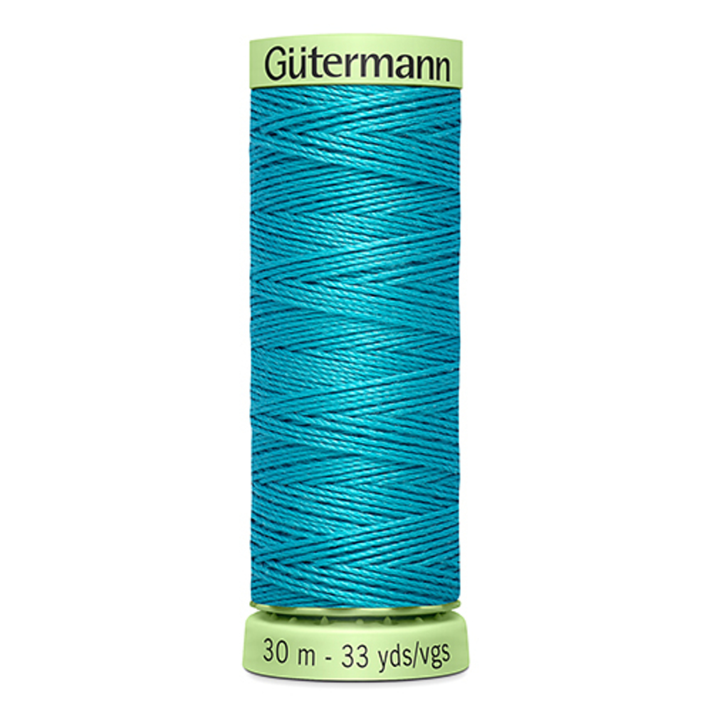 Нить Top Stitch 30/30 м для декоративной отстрочки, Gutermann, 715 светло-зеленое море