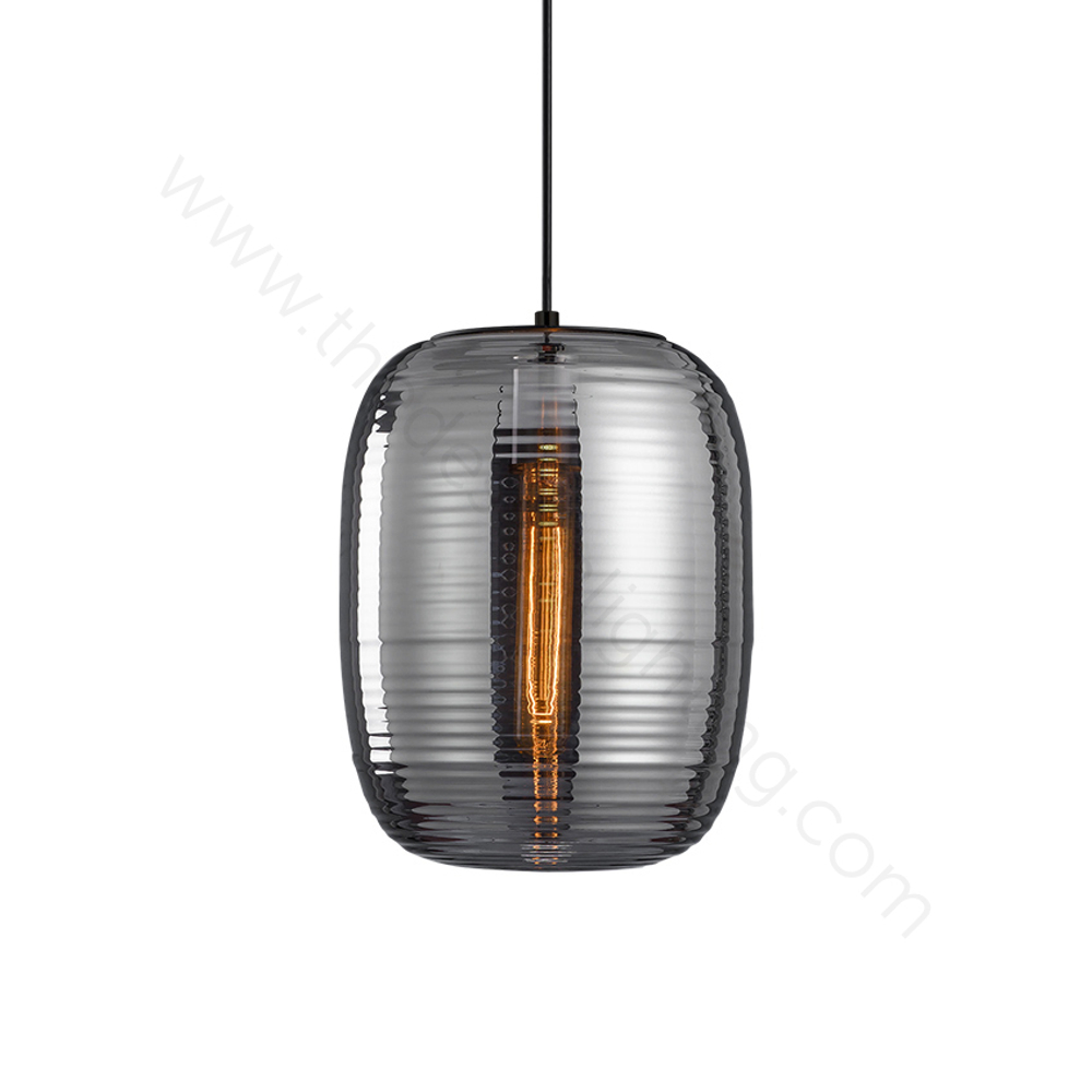 Pendant design lamp Electroplated  ( Smoky )