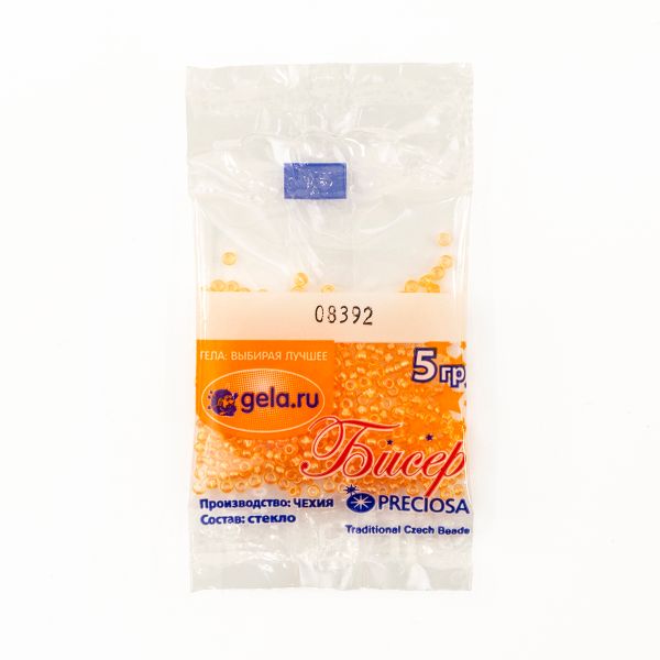 Бисер Preciosa 10/0, 50 г (10 шт по 5 г), цв.08392