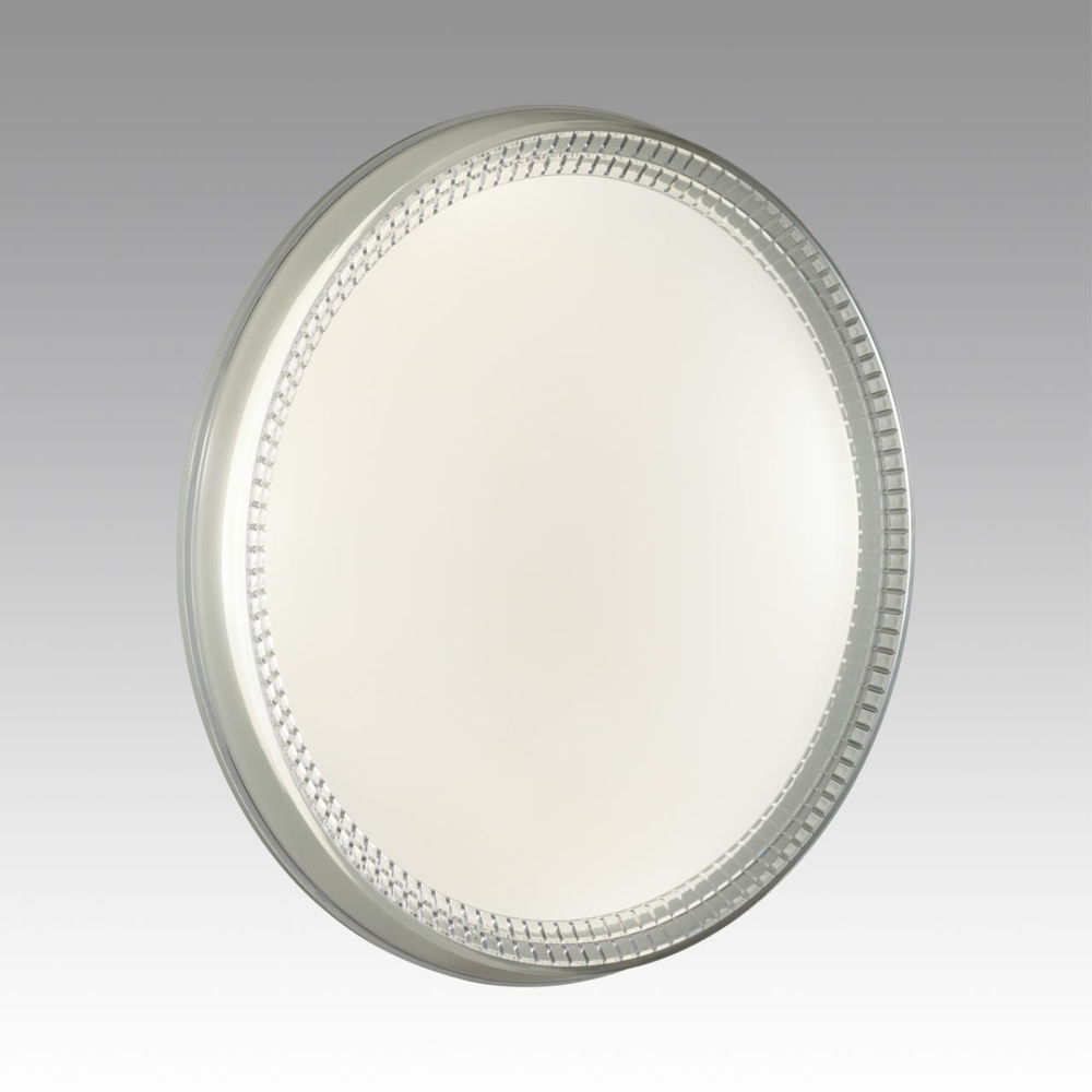 7643/DL COLOR SN 146 Светильник пластик/белый/прозрачный LED 48Вт 4000К D405 IP43 DEPAX