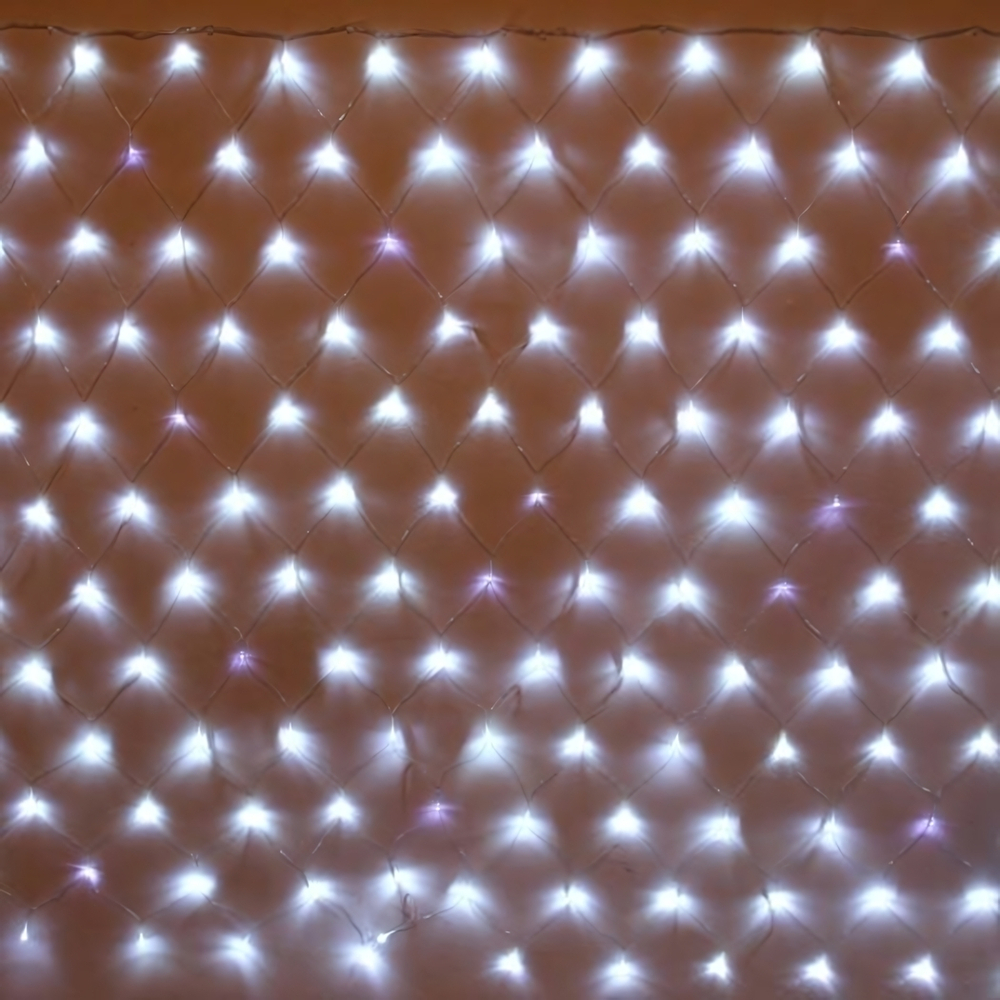 Гирлянда для улицы Сетка "Мерцание" 2,0м 192ламп LED, 1 реж. Белый