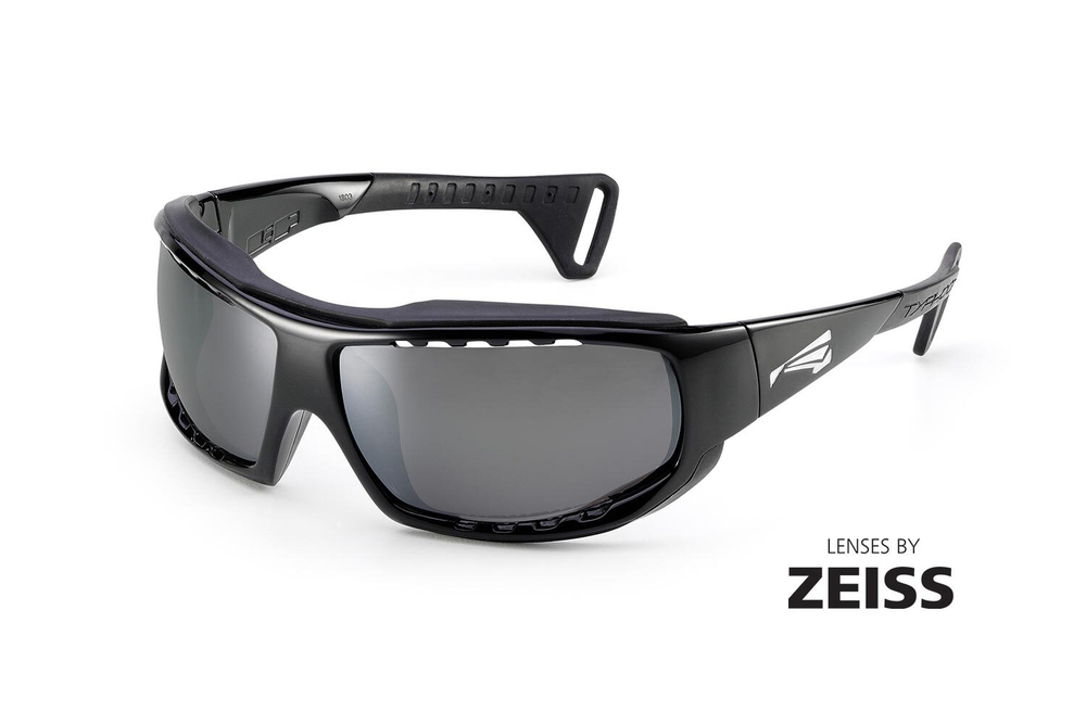Спортивные очки LiP Typhoon / Gloss Black - Black / Zeiss / PA Polarized / Methane Smoke Lens