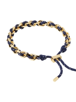 Браслет женский PDPaola Midnight Adjustable серебро 925 пробы покрытое золотом 750 пробы PU01-687