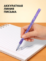Ручка шариковая LANCER, синий стержень, узел 0.5 мм