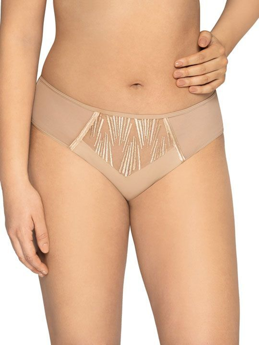 Трусики-слипы с эффектной вышивкой (Размер: XL) (Цвет: бордовый)