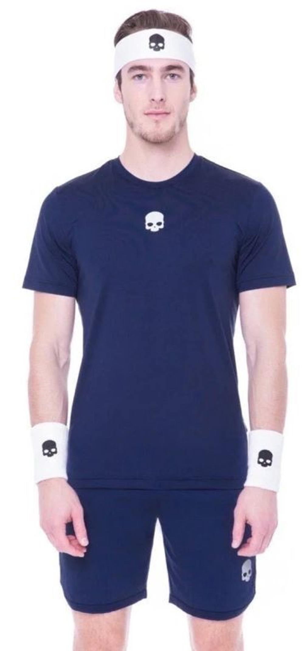 Мужская теннисная футболка Hydrogen Tech Tee Man - blue navy