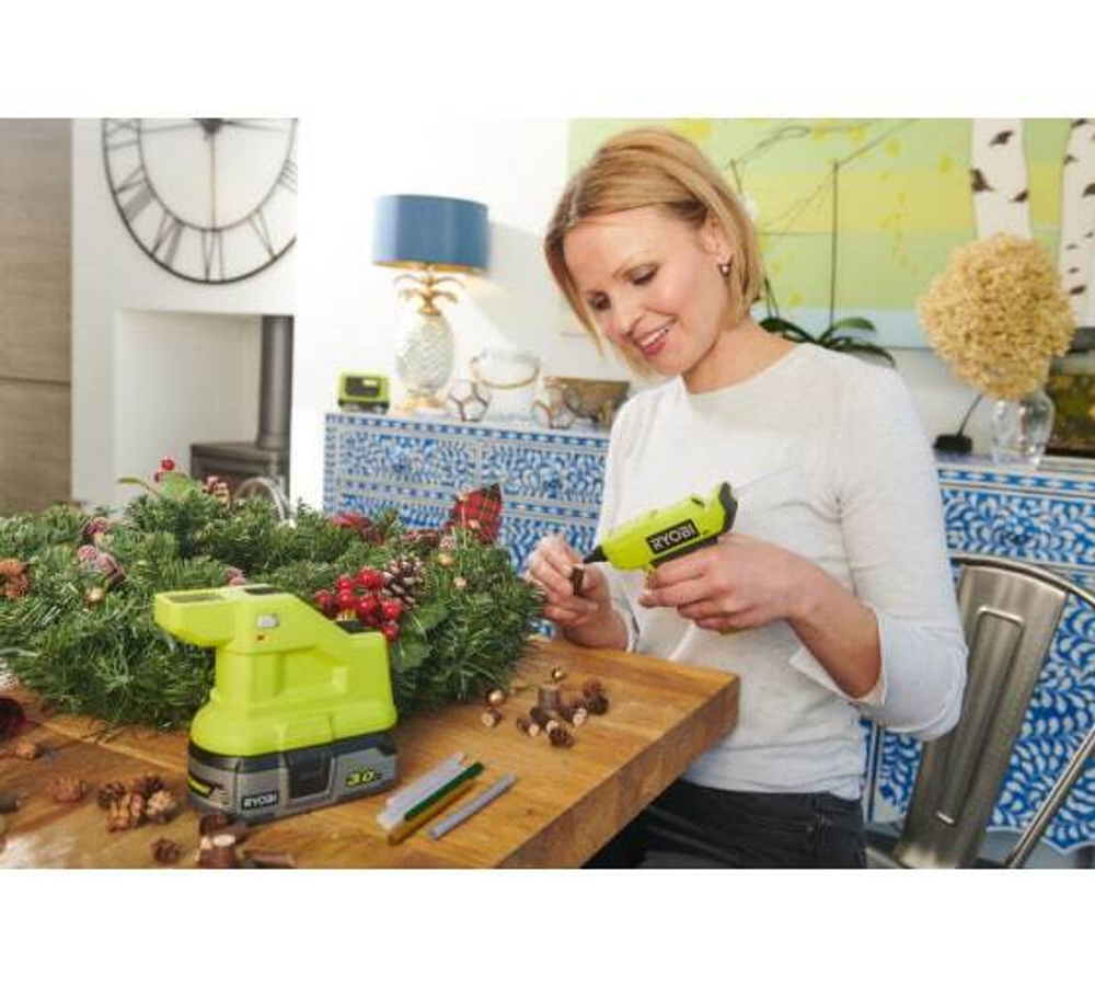 Клеевой пистолет Ryobi 18В RGLM18-0 5133005001