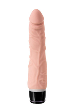 Телесный реалистичный мультискоростной вибратор A-Toys - 20,2 см. (Цвет: телесный)