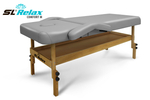 Массажный стол Relax Comfort-М серая кожа