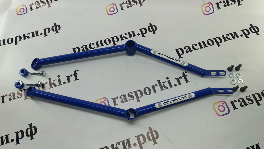 Усилитель переднего подрамника 3-х точечный цельный Subaru Forester 3 (SH), Subaru Impreza 3 (GH), Subaru Outback 3 (BP) и Subaru Legacy 4 (BL)