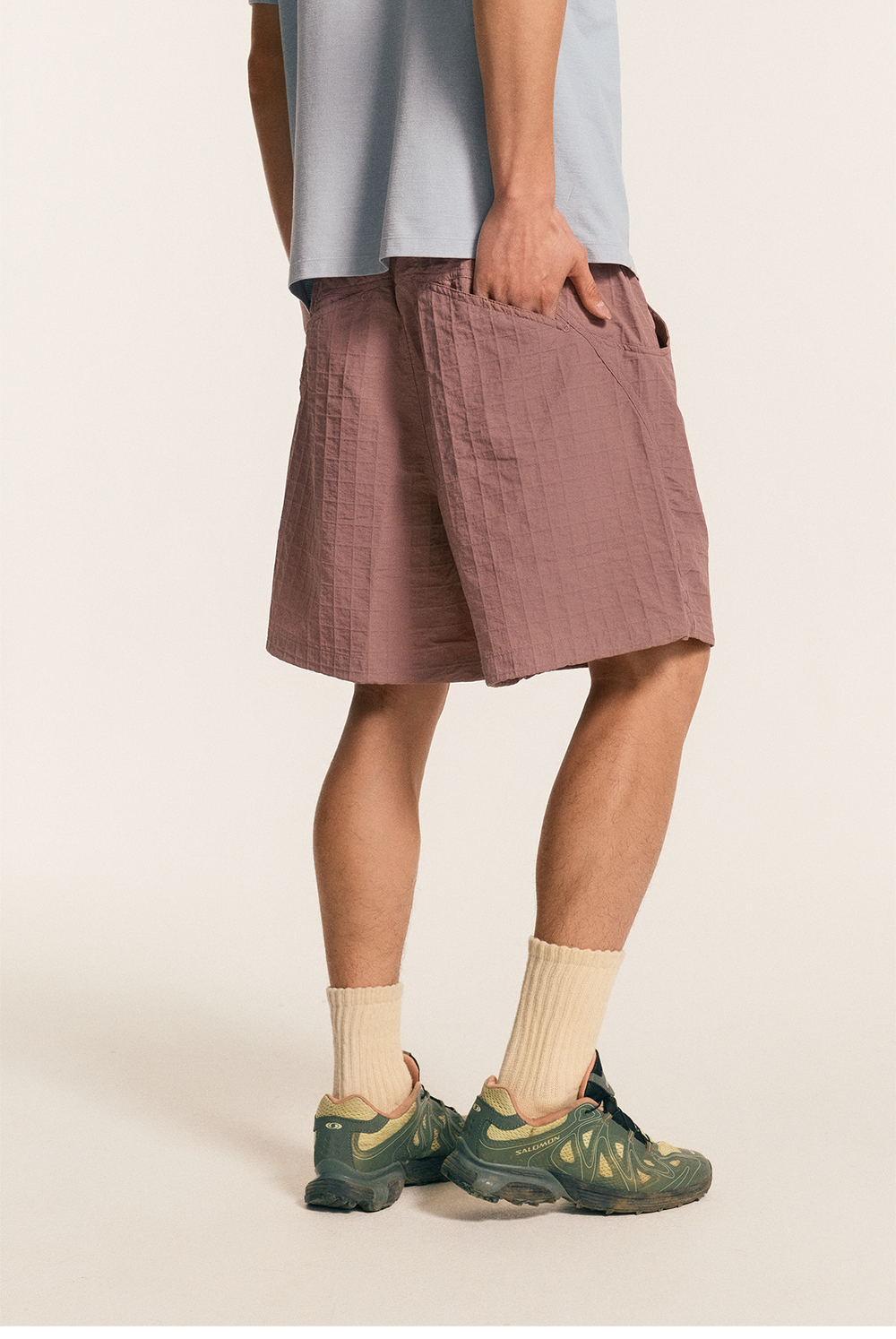 Шорты Nothomme Monterest Vintage Textured розовый