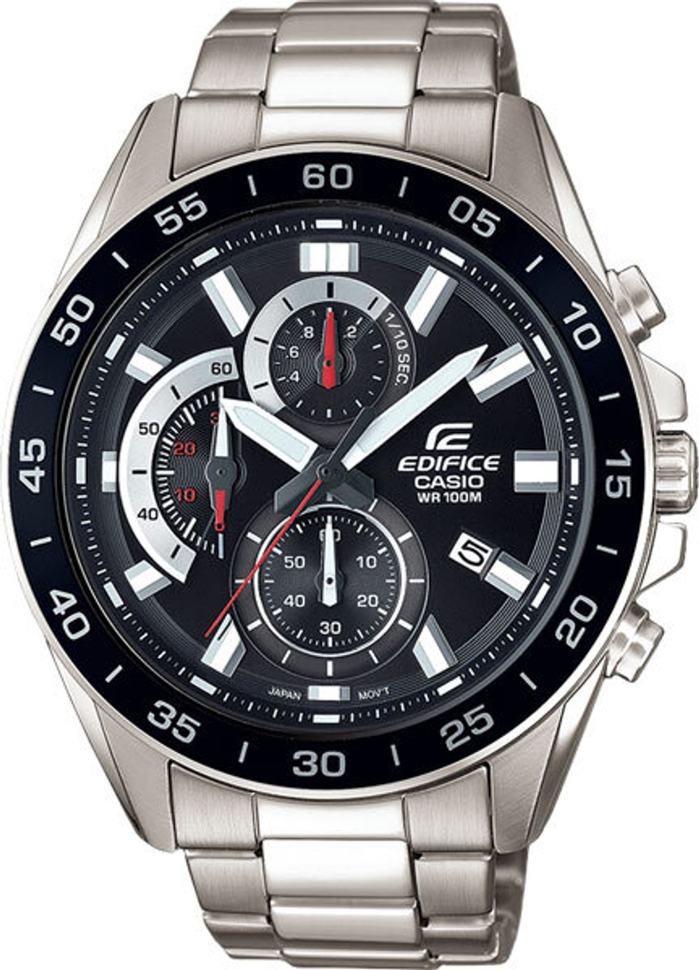 Японские наручные часы Casio Edifice EFV-550D-1A с хронографом