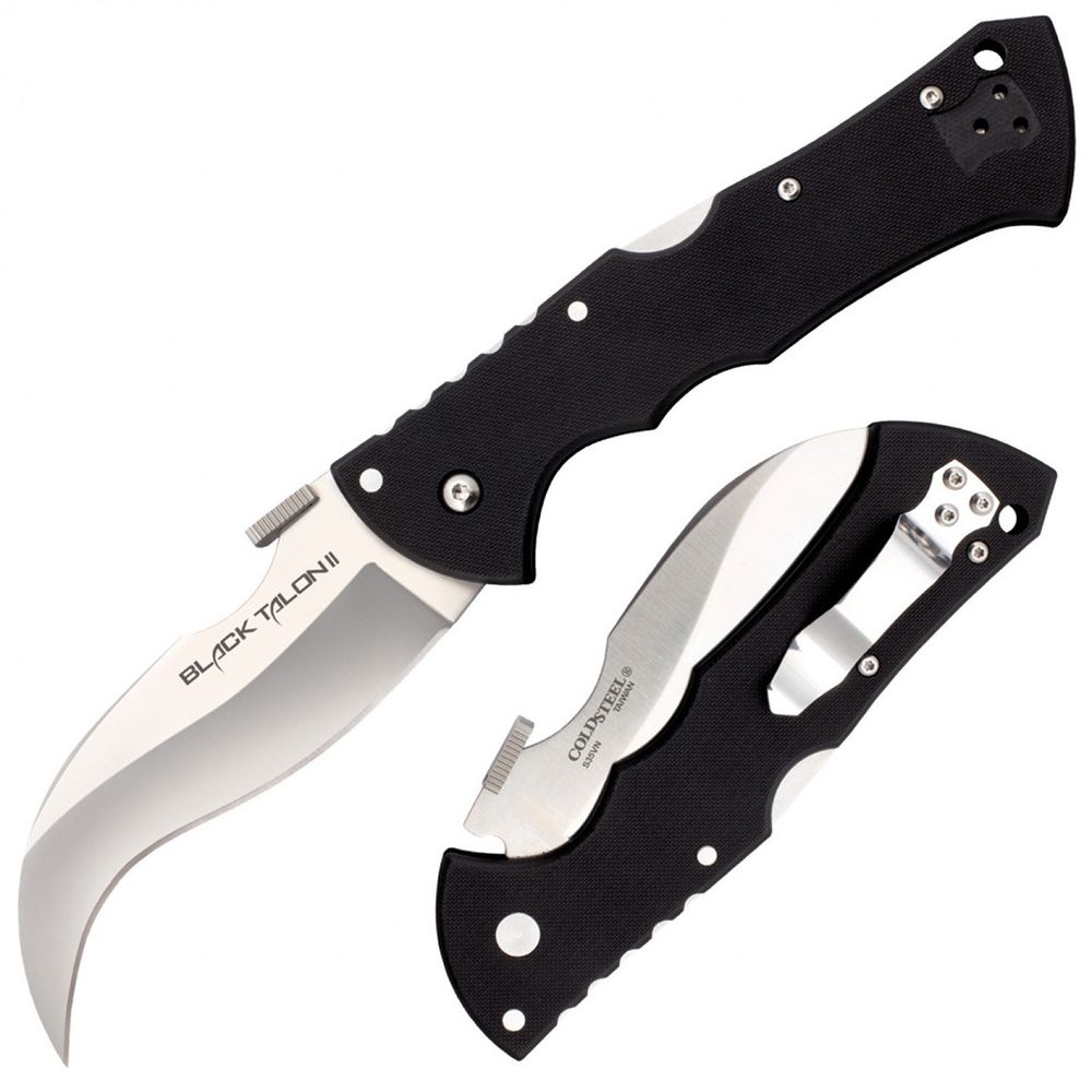 Нож Cold Steel модель 22B Black Talon II Plain Edge
