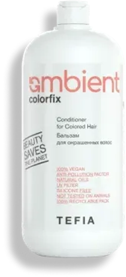 Бальзам для окрашенных волос Colorfix Ambient Tefia, 950 мл