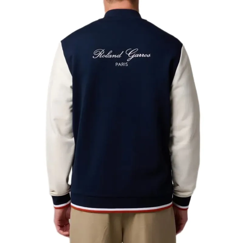 Куртка теннисная Roland Garros Teddy Heritage - navy blue