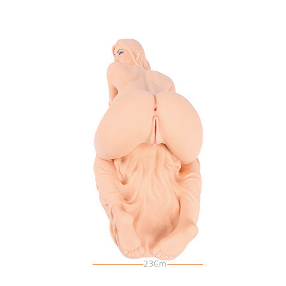Мастурбатор Valentina полуторс 3D двойной слой TPR Kokos