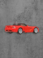 Машинка Хот Вилс Премиум 2003 Dodge Viper HNW46 JBL85