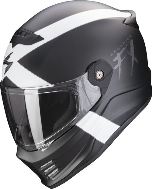 Купить Мотошлем Интеграл Scorpion EXO Covert FX Gallus / Матовый / Черно-белый