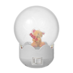 9177270 Ночник "Мишка с карандашом" LED белый 7х7х11 см