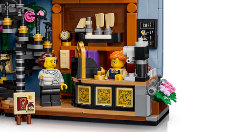 Конструктор LEGO Icons 11379 Bookstore: Book Nook