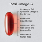 Sports Research, Total Omega-3, 120 капсул