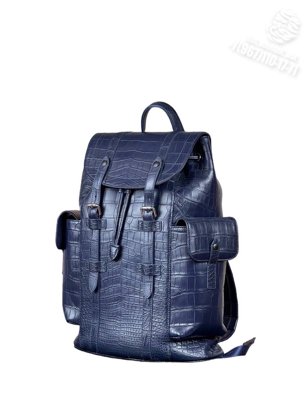Рюкзак Louis Vuitton Christopher из кожи крокодила