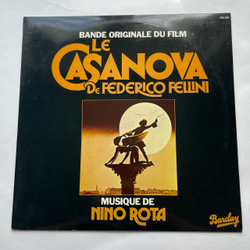 Винтажная виниловая пластинка LP Nino Rota Le Casanova De Federico Fellini, Музыка Из Кинофильма Казанова Федерико Феллини (Франция 1977)