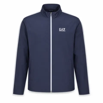 Мужская теннисная куртка EA7 Man Woven Bomber - armani blue