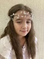 Венок для волос, диадема ,ободок тиара для девочек и женщин