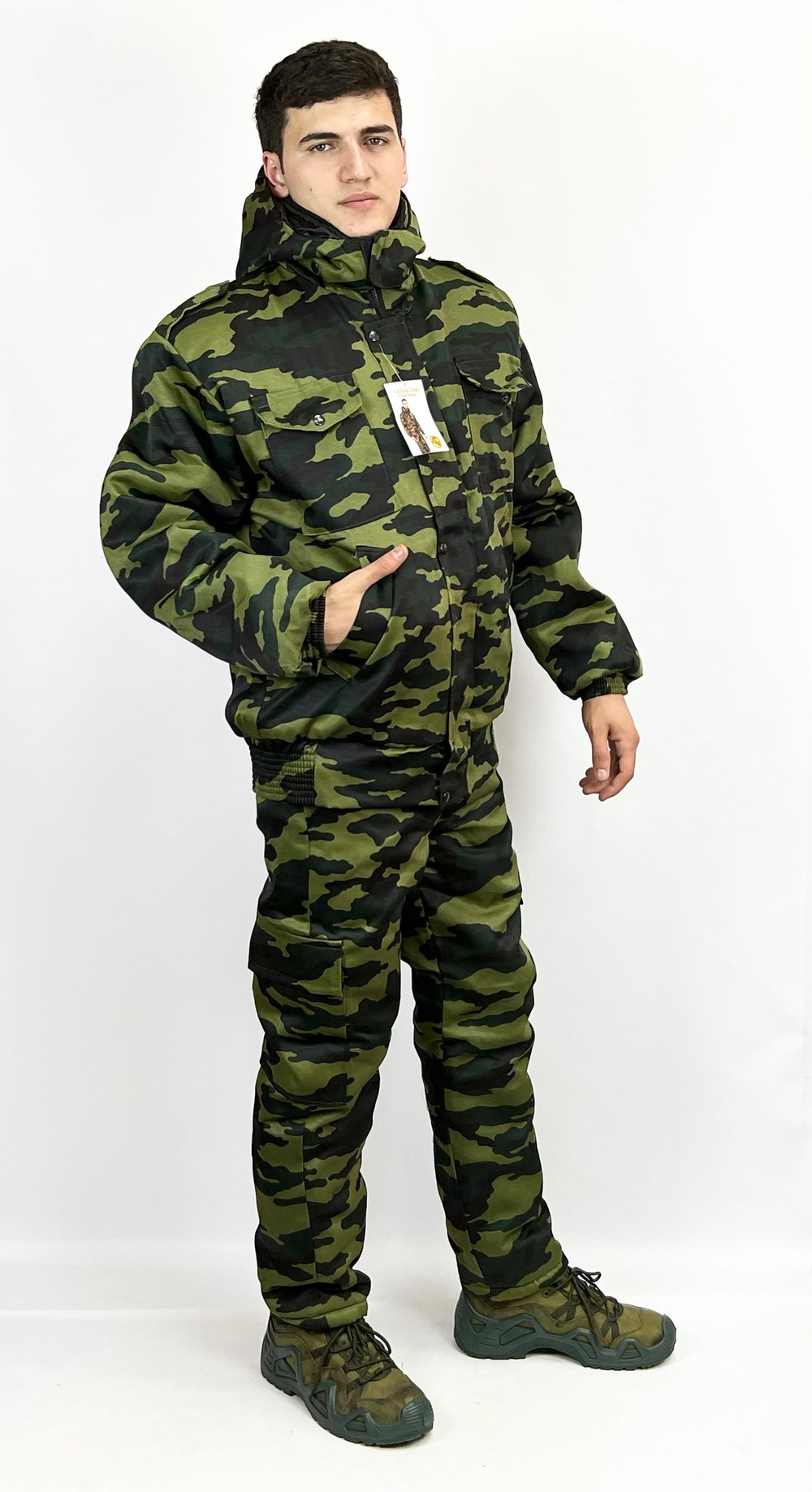 Костюм камуфляжный зимний