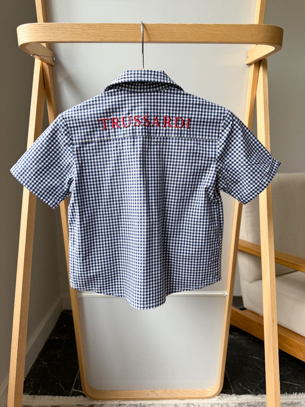 Новый хлопковый костюм Trussardi, 92