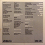 Elton John / A Single Man (LP)