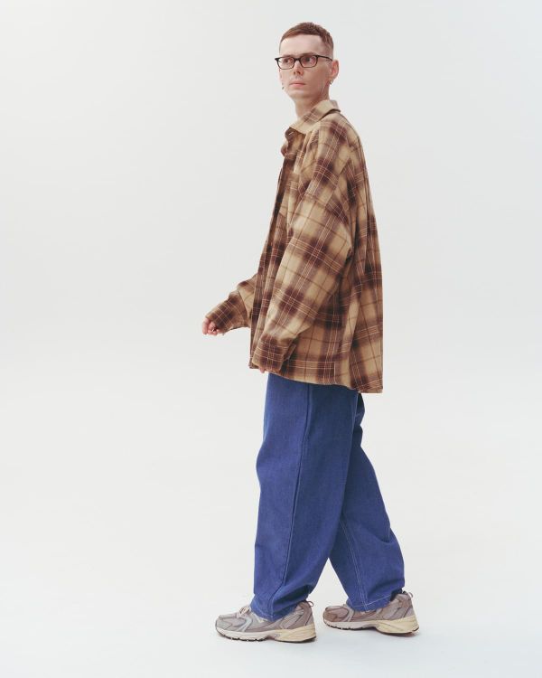 Рубашка Cowboy Shirt бежевая - фото 6